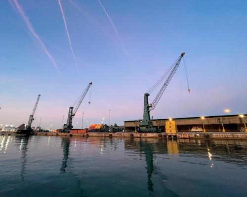 Activitat al moll Príncep d’Espanya.