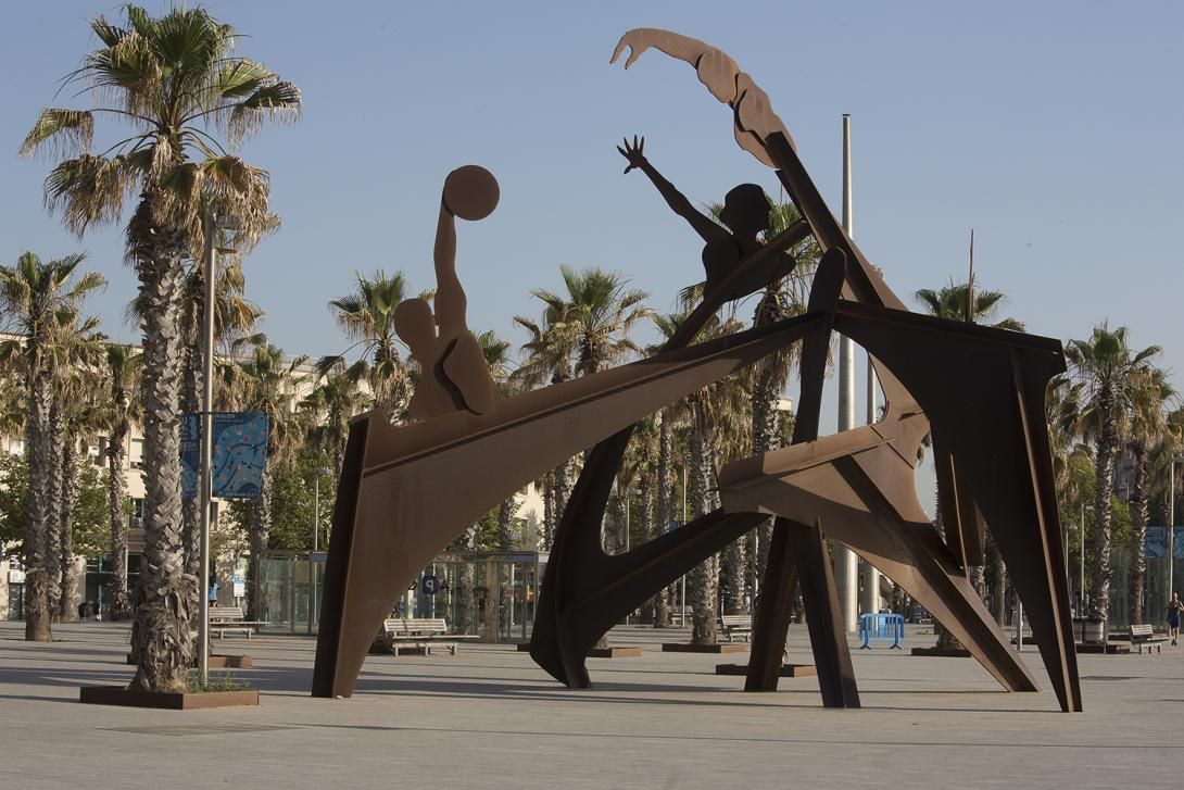Natación en el Port de Barcelona