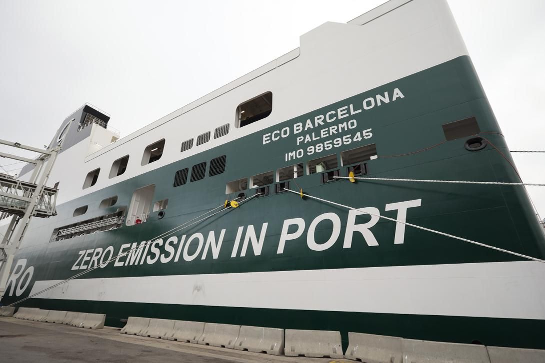 Eco Barcelona al Port de Barcelona.