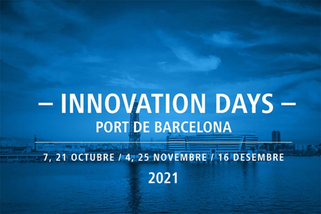 Imagen promocional de l'Innovation days Port de Barcelona.
