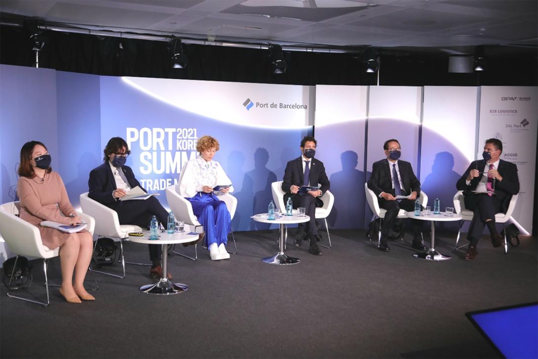 The opening ceremony of the Port Summit Korea 2021 took place this morning in Barcelona.