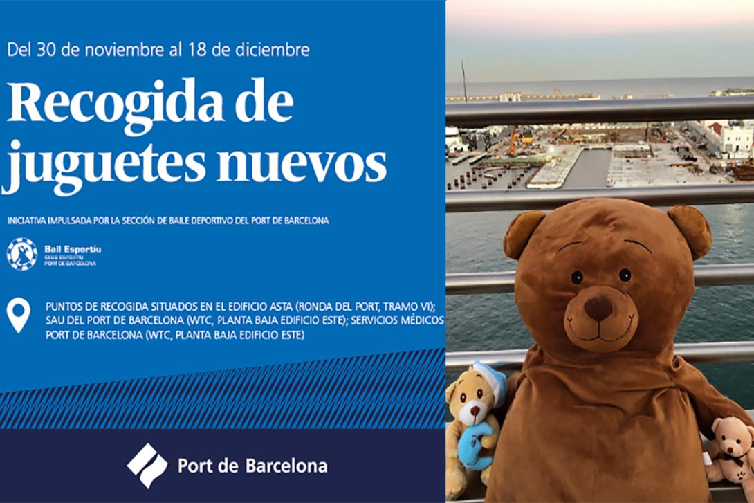 Imatge de la campanya de Nadal de recollida de joguines.
