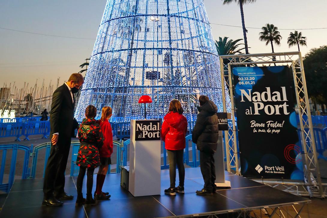 Inauguración de ‘Nadal al Port’.
