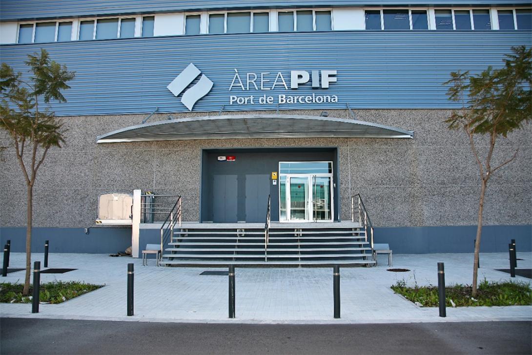 Instalaciones del PIF del Port de Barcelona.