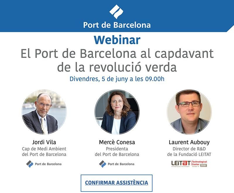 El Port de Barcelona al front de la revolució verda.