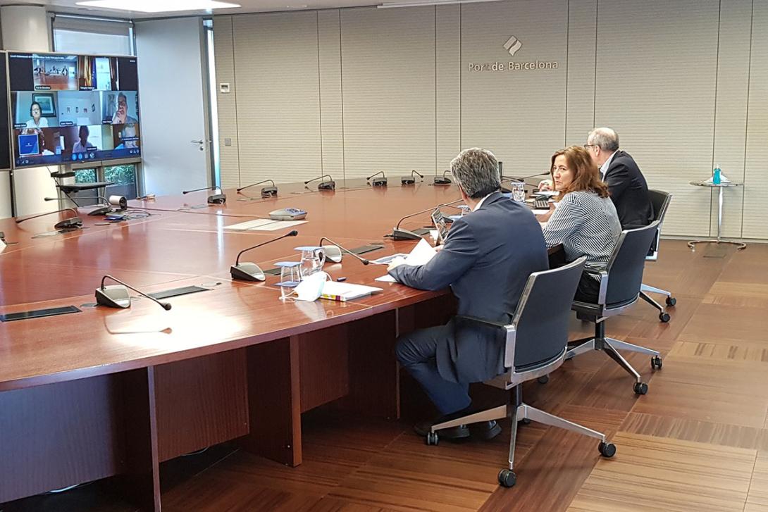 With this Extraordinary Management Board meeting, the Port of Barcelona has become the first port in Spain to approve a series of provisions to reduce fees.