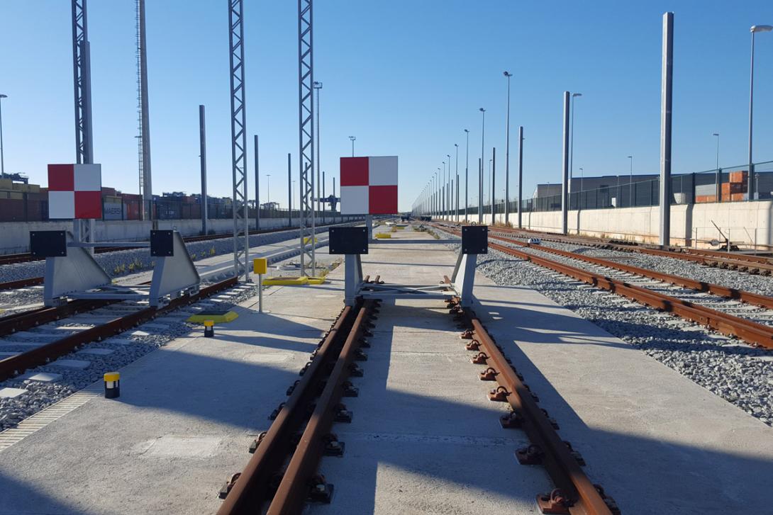 Infraestructura ferroviària del Port de Barcelona.