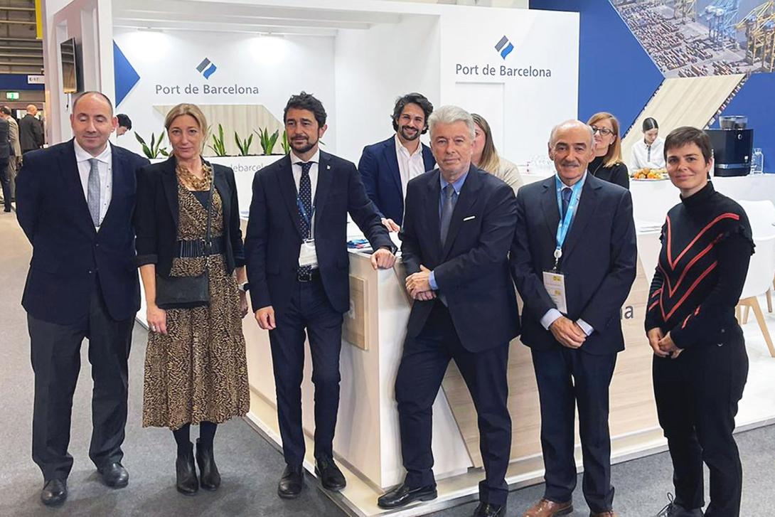 La delegación del Port de Barcelona desplazada a Fruit Logistica.