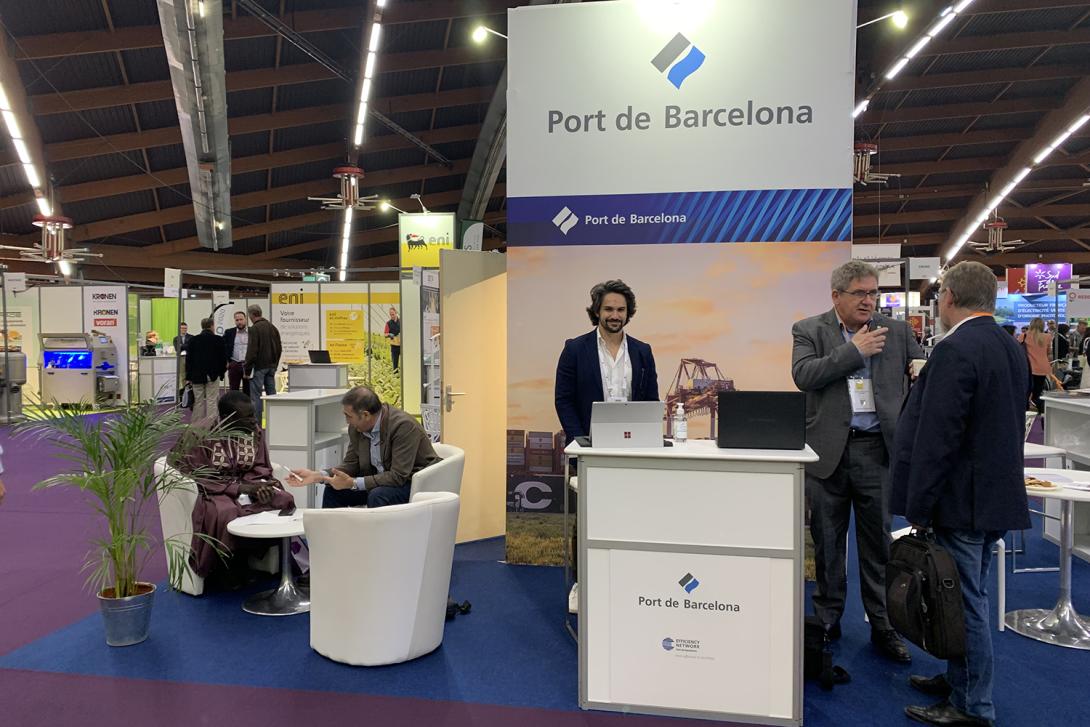 La delegación del Port de Barcelona desplazada a medFEL.