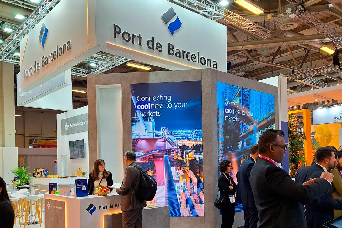 El Port de Barcelona participa un any més a la Fruit Logistica.
