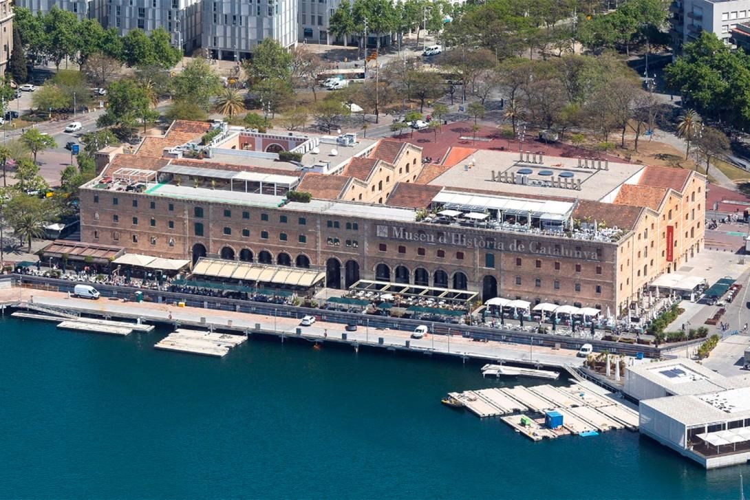 El Palau de Mar, seu del Museu d’Història de Catalunya.
