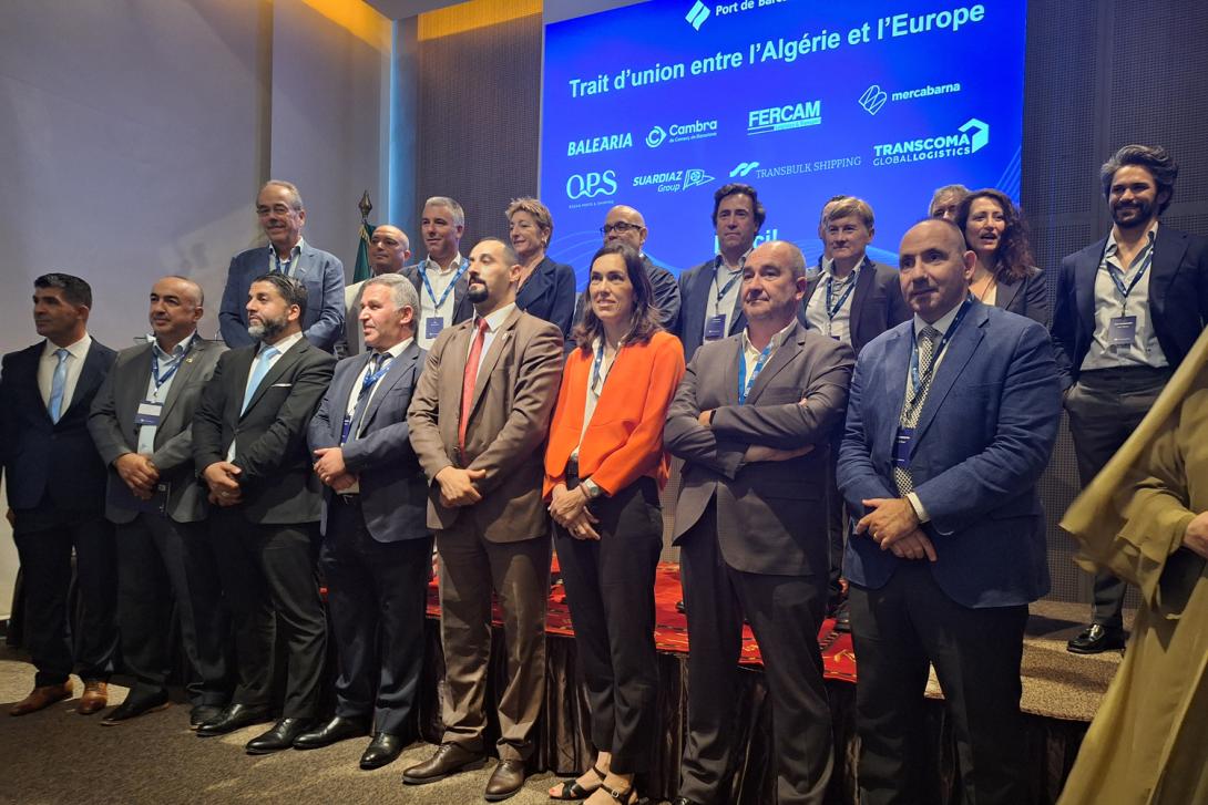 Imatge de la jornada “Le Port de Barcelona, trait d’union entre l’Algérie et l’Europe”.