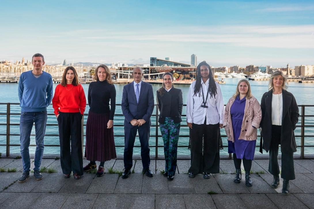 El equipo de Art Explora y del Port Vell.