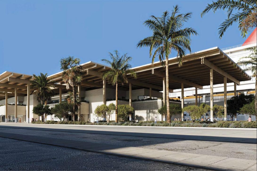 Render de la futura terminal C.